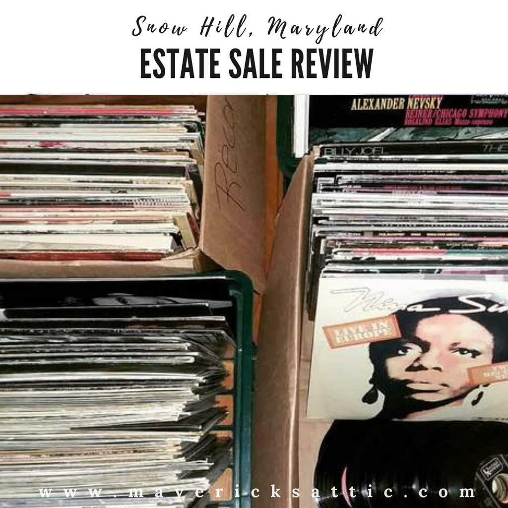 Estate Sale Review - Snow Hill, Maryland