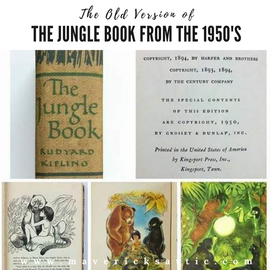 The Old Version of The Jungle Book from 1950!