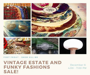 December 1st Friday - Open House and Sale!